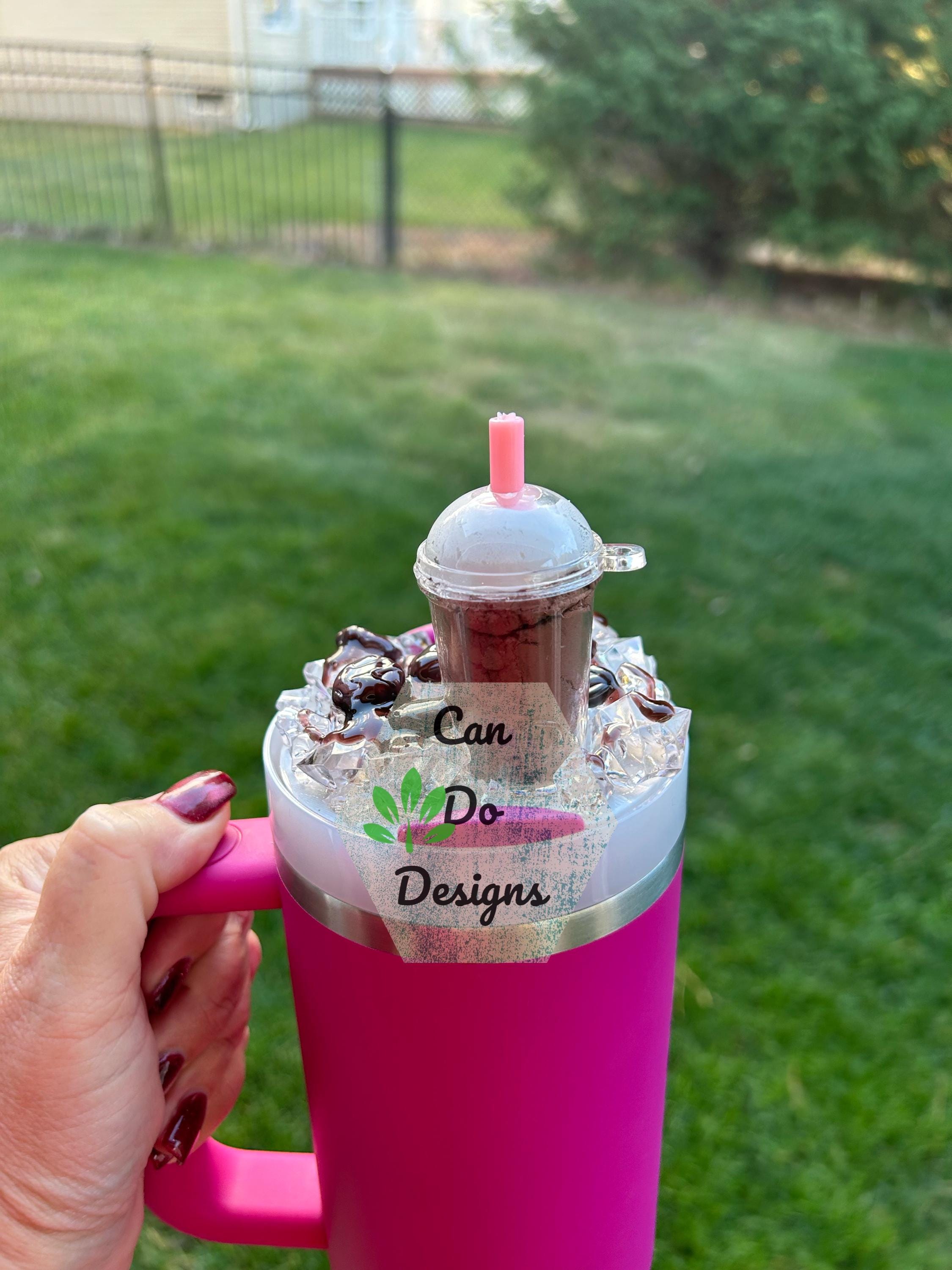 Chocolate Coffee Drink Latte Frappuccino Topper for 40 or 20/30oz