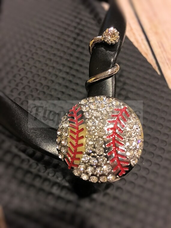 Unique Flip Flop Charms, removable to switch to another pair, fits 3/8