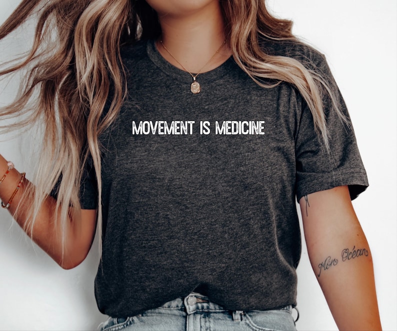 Movement Is Medicine shirt PT PTA physical Physical Therapy Gift image 1