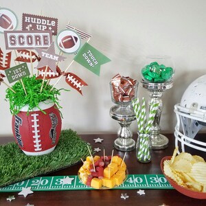 DIY Football Pennant Printables, Football Printables, Football ...
