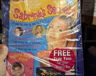 Sabrinas Geheimnisse Die Teenagerhexe versiegelt SELTEN HTF Magazinablage Stars Haar ...