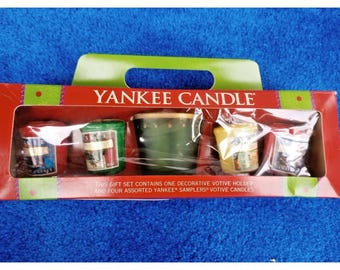 Yankee Candle Rentner Geschenk-Set Heiligabend Wreath Cookie Home für die Feiertage