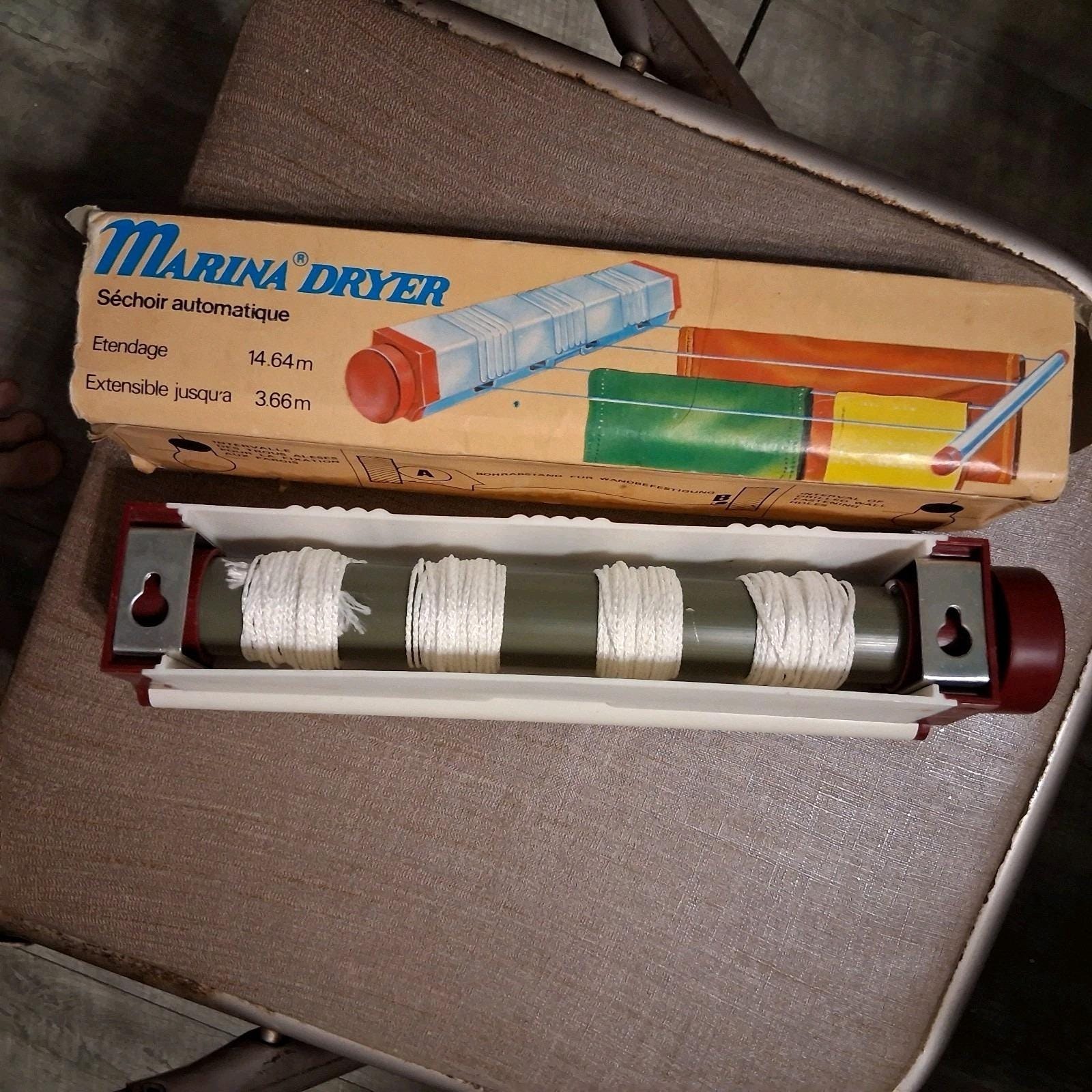Vintage Retractable Clothesline - Etsy Canada