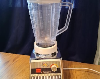 Vintage Lot Osterizer Blender 10 Speed Imperial Pulse-matic, Mini