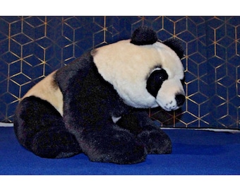Vintage Chosun International Large Panda Plush 24" EUC