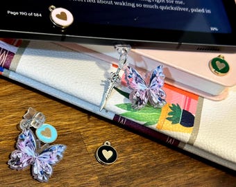 Personalized Little Osha - Quicksilver / Kingfisher Inspired Charm - Kindle Dust Plug