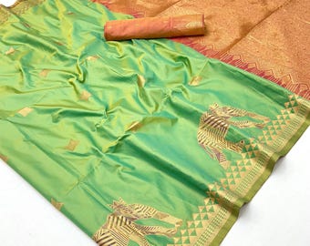 pure silk handloom weaving