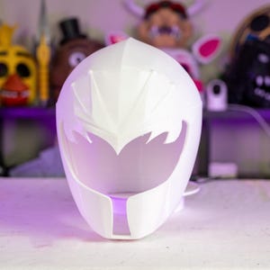 Casco stampato in 3D Mystic Force Blue Ranger Power Rangers