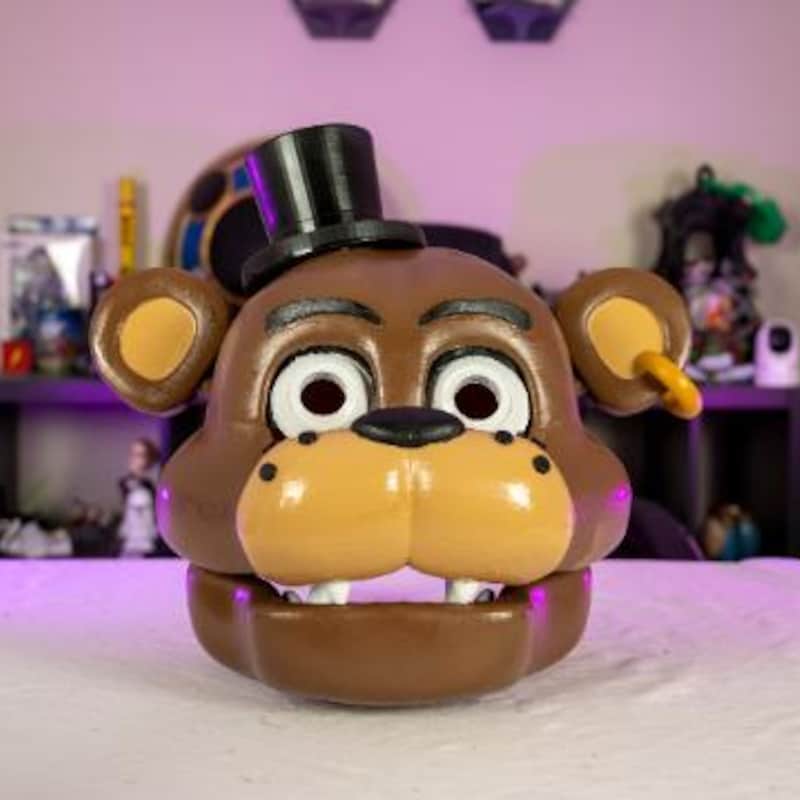 Freddy Fazbear Cosplay 3d Printed - Etsy