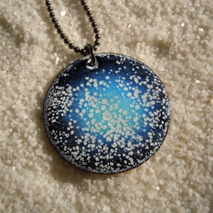 Galaxy Necklace  Starry Night  Star Light  Celestial  Outer Space  Universe  Artisan Jewelry