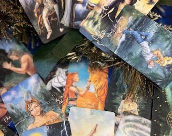 Vintage 78 cards Tarot Deck for beginners and professionals