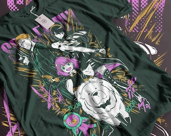 Anime-Familien-T-Shirt (Unisex), Familiengeschenk, Anime-Manga-Shirt, Anime-Shirt, Grafik-Anime-T-Shirt, Manga-Shirt, Japan