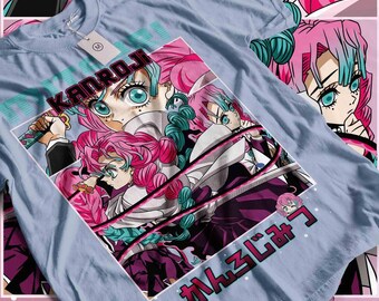 Vintage-Anime-T-Shirt, Manga-Grafik-T-Shirt, japanischer Stil