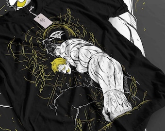 Anime-T-Shirt, Unisex-Escanor-T-Shirt, The Seven Deadly Sins T-Shirt, Nanatsu no Taizai, Anime-Shirt