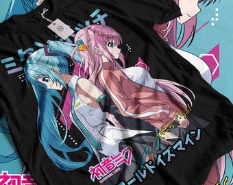 初音ミク Tシャツ アニメマンガシャツ アニメ愛好家シャツ ファイア