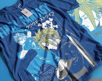 Final Fantasy VII Graphic Tee, Anime Style Unisex T-Shirt