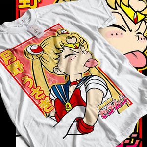 Sailor Moon T-shirt, Usagi Tsukino Anime Manga Graphic T-shirt