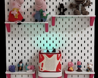 Toniebox 2 Shelf for Ikea SKADIS | 3D Printed Toy Storage & Display