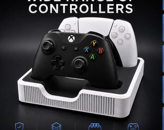 Universal Dual Controller Display Stand – Desktop Holder