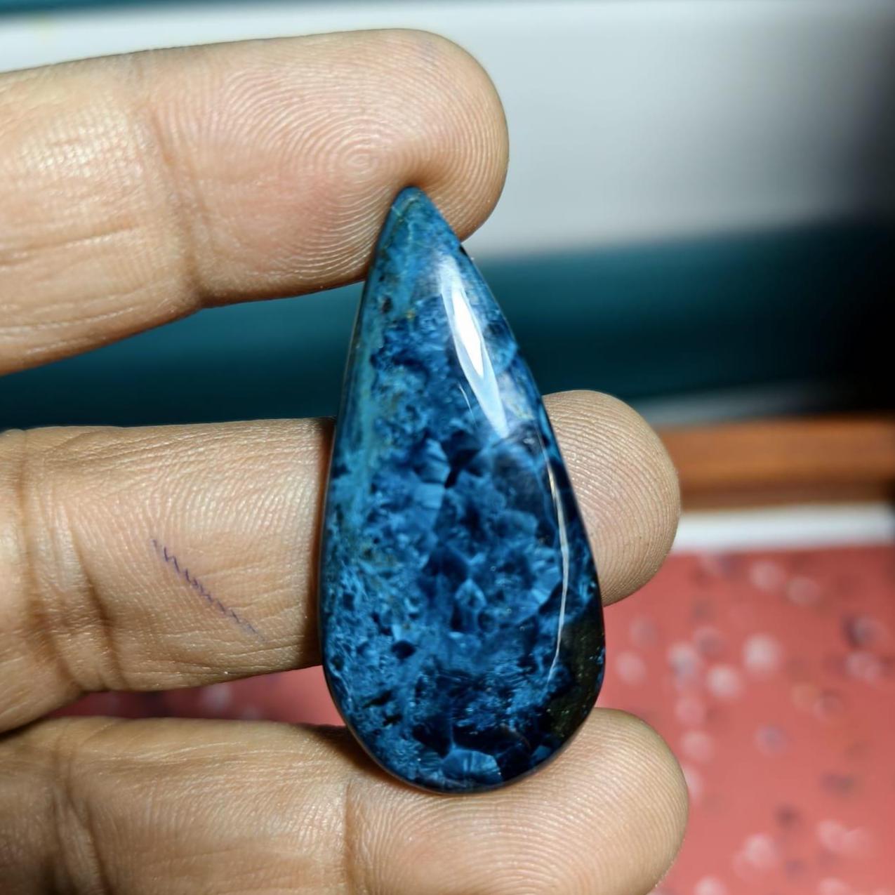 アズライト ムーンクリエイションズ、41 x 20 MM 50カラット - Etsy 日本