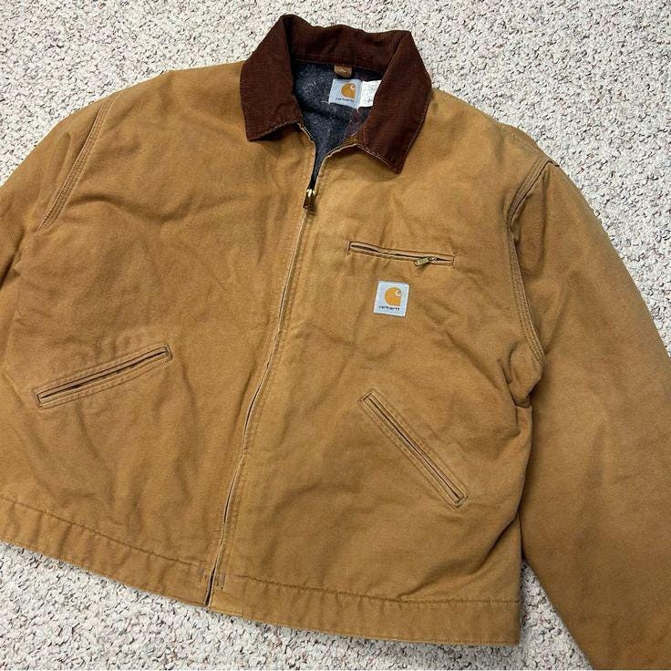 Carhartt brown jacket - Etsy 日本