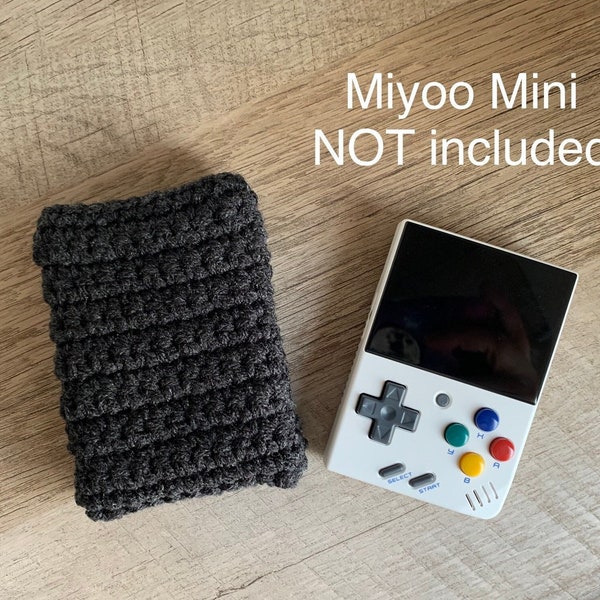 Hand Crocheted Sleeve Case for the Miyoo Mini Handheld System