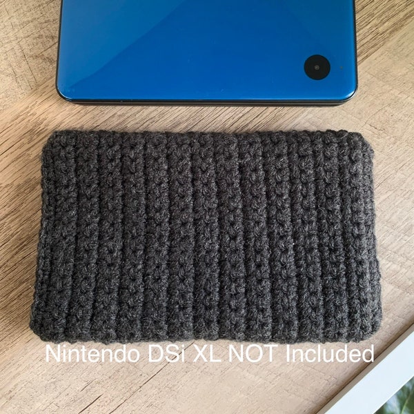 Hand Crocheted Sleeve Case for the Nintendo DSi XL System