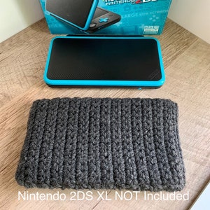 Hand Crocheted Sleeve Case for the Nintendo 2DS XL System