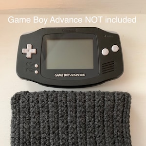 Hand Crocheted Sleeve Case for the Game Boy Advance Handheld