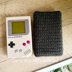 Hand Crocheted Sleeve Case for the Original Game Boy System DMG