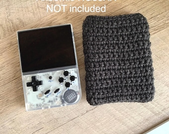 Hand Crocheted Sleeve Case for the Anbernic RG35XX Handheld System