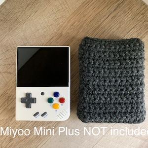 Hand Crocheted Sleeve Case for the Miyoo Mini Plus+ Handheld System