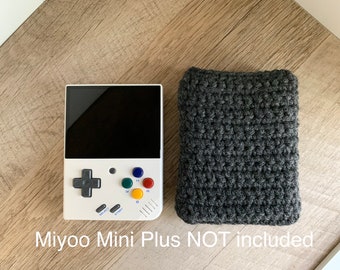 Hand Crocheted Sleeve Case for the Miyoo Mini Plus+ Handheld System