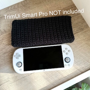 Hand Crocheted Sleeve Case for the TrimUi Smart Pro Handheld System