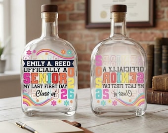 Benutzerdefinierte Strand Bachelorette Whisky Flasche Einladung, personalisierte Nachricht in einer Flasche, Küsten Brautjungfer Vorschlag Geschenk, Ozeanthema