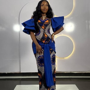 Ankara Straight Dress - Etsy Ankara Straight Dress - Etsy
