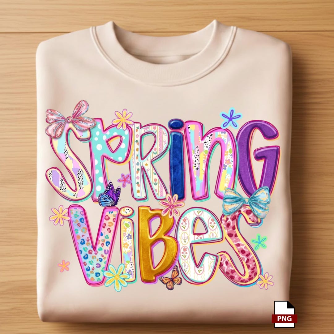 Springveer Png Spring Vibes Png, Retro Spring Png, Flower Png, Leopard Print Png ...