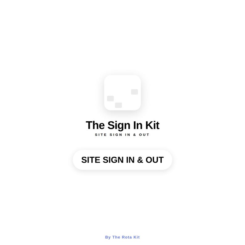 Staff Sign in Out Sheet | Excel Template | Instant Download - Etsy