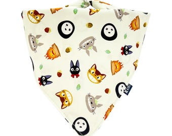 Ghibli Cream Dog & Cat Bandana