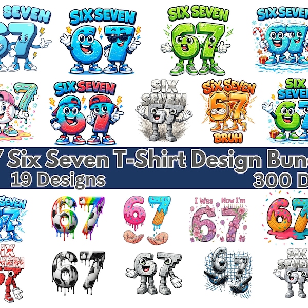 Brainrot 67 Png - Etsy
