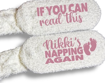 Custom order for Newton - 1 pair of socks