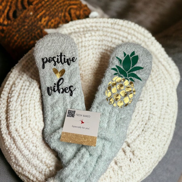 positive vibes socks | positive vibes only | positive vibes | IVF Gift | IVF Socks | ivf sock | Retrieval Socks | Retrieval Day