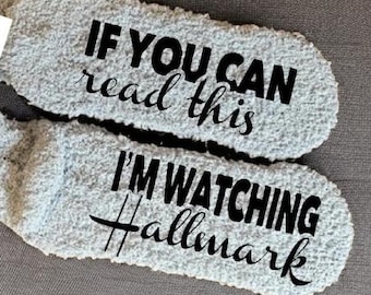 Hallmark movies | Mothers day gift | Socks for Women | Fun Christmas gift | Birthday Gift | Gift for Mom | Gift for Friend | Get well gift