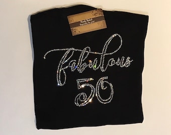 BLiNg Fabulous 50 Shirt | fifty and fabulous | Women's 50th Birthday Shirt | 50th birthday gift for women | fifty birthday shirt
