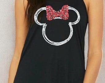 Custom glitter Mouse shirt rhinestone spooktacular shirt personalized magic kingdom customized character shirt magical vibes gift idea her