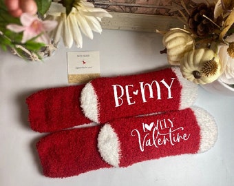 Be My Valentine Socks | Valentines Gift | Valentines Day Gift | Fun Valentines Gift | Be Mine | Gift for her