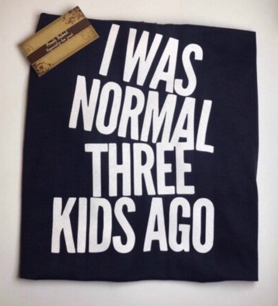 Funny Mom Shirt Tired Mom Life Tshirt Parent Humor Sarcastic Gift Exhausted Parent Multiple Kids Custom Number Triblend Normal Shirt