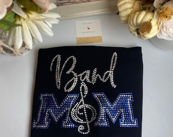 Band Mom Shirt | Bling Band Mom | Shirt for Mom | Band Shirt | Bling Band Shirt