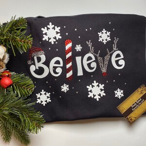 Believe Christmas Shirt | Women's Christmas Shirt | Womens Believe Christmas Shirts | Christian Shirts | Christmas TShirts