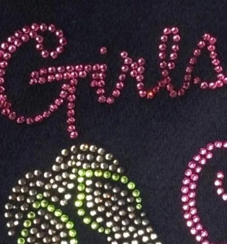Rhinestone Cruise Hat Shirt Bundle Vacation Outfit Personalized Gift Cruise Apparel Custom Design Sparkly Accessory Travel Merchandise Group image 2
